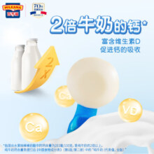 百吉福（MILKANA） 棒棒奶酪儿童奶酪棒超值量贩装 混合水果味 900g/45支