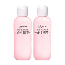 Pigeon 贝亲 新生婴儿桃叶水200ml*2液体爽身粉爽身露秋冬舒缓滋润