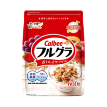 卡乐比（Calbee）经典水果燕麦片600g 日本原装进口食品 营养早餐 即食零食 代餐