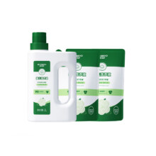 孩子王 茶籽除菌洗衣液1L+赠2袋500ml便捷装（共2L)