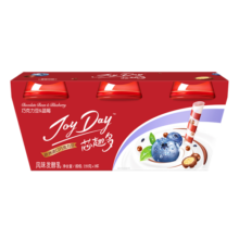 伊利JoyDay芯趣多低温酸奶 巧克力豆蓝莓 220g*3 风味发酵酸牛奶