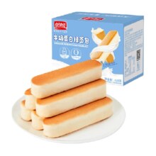 再降价、88vip： 盼盼 牛奶蛋白棒面包 420g