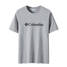 Columbia哥伦比亚户外T恤男24春夏新品简约休闲运动舒适透气短袖JE1586 041 L