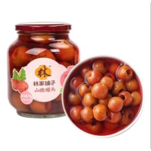 再降价：林家铺子 糖水山楂罐头730g
