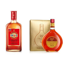 劲牌中国劲酒 35度 520mL 1瓶 劲牌+拿破仑XO组合