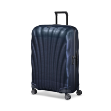 新秀丽（Samsonite）拉杆箱万向轮 新款行李箱 旅行箱 超轻材质时尚贝壳箱 CS2 午夜蓝【升级版】 20英寸【可扩展】