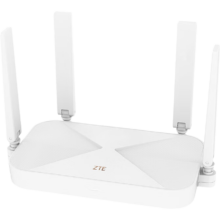 Plus会员：中兴（ZTE）巡天AX1500 全千兆网口WiFi6 家用无线路由器