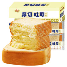 plus会员：千丝 厚切吐司 400g 约8包