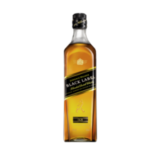 尊尼获加（JOHNNIE WALKER）洋酒 12年黑方黑牌无盒500ml 苏格兰调和型威士忌
