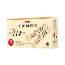 悠诗诗（UCC）117冻干速溶咖啡粉114黑咖啡便携装 原装进口 114便利装100条