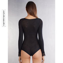 Intimissimi 意舒漫 秋冬新品 女士V领蕾丝花边连体衣 BOD28V