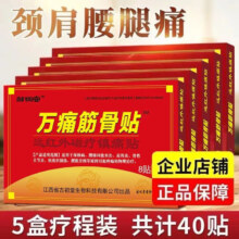 京东百亿补贴:邹润安 万痛筋骨贴5盒40贴