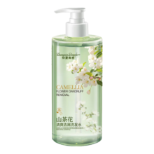 京喜 山茶花洗发水 去屑控油蓬松 持久留香 水润 500ml 1瓶