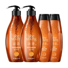 88VIP、品牌新客：滋源 无硅油 茶籽控油去头屑 洗发水1.2L 套装