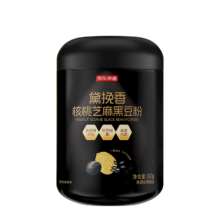 京东京造 黑芝麻糊五黑粉五谷早餐代餐粉燕麦核桃芝麻黑豆粉 600g