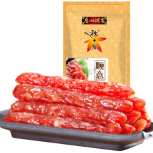 再降价、PLUS会员、需首购：广州酒家 顺意腊肠400g 6分瘦 秋之风老字号腊味香肠