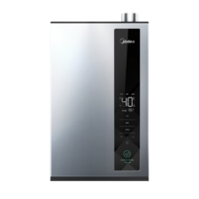 美的（Midea）16升【国补立减20%】燃气热水器天然气 超一级能效节能省气 水伺服恒温 SLQ27-16LN1影墨