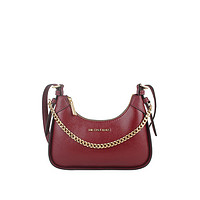 MICHAEL KORS 迈克·科尔斯 链条腋下包 35H3G3WC5L 酒红色