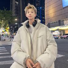 青少年棉衣男女款冬季潮流复古加厚保暖面包服百搭时尚棉袄外套