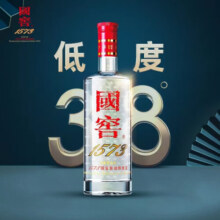 国窖1573【年货抢先购】官方浓香型 高度白酒经典装 过节送礼 收藏摆柜 38度 500mL 1瓶 单瓶