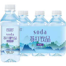 PLUS会员:茗叫苏打水 海盐原味 375ml*6瓶装