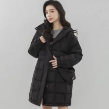 PLUS会员：鸭鸭 羽绒服女中长款 多色可选