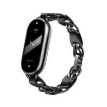 小米手环8Pro/Redmi Watch4 通用智能运动手环腕带智能手表表带小米快拆腕带表带配件 手环8Pro/红米手表4通用 米兰尼斯腕带 亮银色