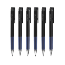 百乐（PILOT）Juice Up彩色中性笔手账笔LJP-20S4-BB 黑蓝 0.4mm 5支装