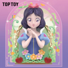 TOP TOY迪士尼公主镜中密语系列手办盲盒动画周边摆件 女孩生日七夕礼物 单盒（款式随机）