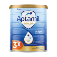 爱他美（Aptamil）澳洲金装婴幼儿配方奶粉900g新西兰原装进口 3段6罐（1岁以上） 26年8月到期