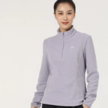 DECATHLON 迪卡侬 女款户外半拉链抓绒衣 8751783