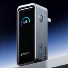ANKER安克 65W氮化镓快充 充电宝充电器二合一 移动电源 9600毫安