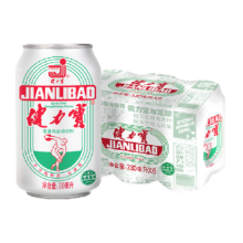 88vip：健力宝 橙蜜味运动饮料330ml×6罐 买一送一