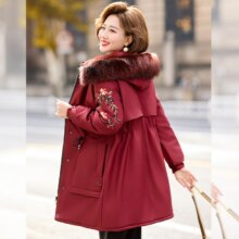 宝莲朵 中老年人冬装棉袄女奶奶棉服 洋气外套棉衣服