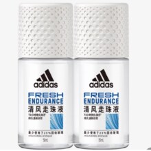 阿迪达斯 女士清风走珠止汗露50ml*2