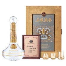 新品预售：五粮液 五粮浓香 蛇年生肖 52度 浓香型白酒 888ml 礼盒装