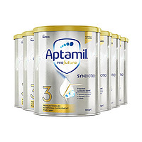 Aptamil 爱他美 澳洲版白金 婴幼儿奶粉 3段 900g*6罐