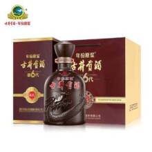 古井贡酒 年份原浆 献礼版 50度浓香型白酒500mL*6瓶