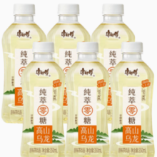百亿补贴！康师傅 高山乌龙茶饮料 零糖350ml*6瓶