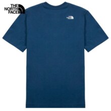 北面（The North Face）t恤短袖男装女装春夏新款上衣运动户外舒适透气圆领半袖 8K2/藏青色 M/170