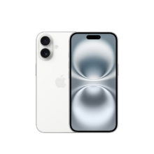 plus会员：Apple 苹果 iPhone 16（A3288）128GB 白色支持移动联通电信【24期免息合约】