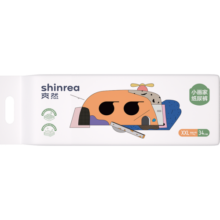 爽然shinrea小画家纸尿裤XXL34片超薄透气婴儿尿不湿
