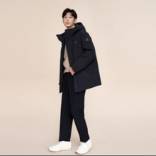 31日10点开始：BOSIDENG 波司登 冬季连帽中长款羽绒服