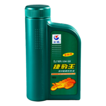 长城捷豹王 SJ MA 10W-50 四冲程 摩托车机油 踏板 全合成  维修保养 SJ 10W-50  1L