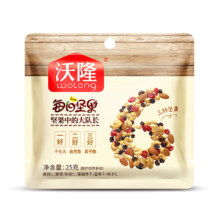 沃隆 每日坚果果干组合装坚25gA74%坚果含量*10件