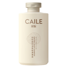 PLUS：采乐 白松露洗发水 控油蓬松洗发液 500ml