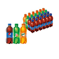 pepsi 百事 可乐（原味+7喜+美年达）碳酸饮料300ml*24瓶
