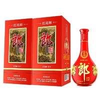 LANGJIU 郎酒 红花郎十 53度 酱香型白酒 500ml*2瓶