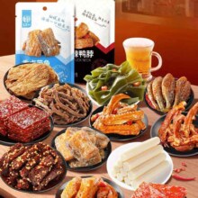 PLUS会员：华味亨 多款肉类零食组合 任选 × 10件