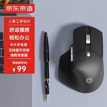 京东京造 M3 Elite 无线人体工学鼠标 砚黑